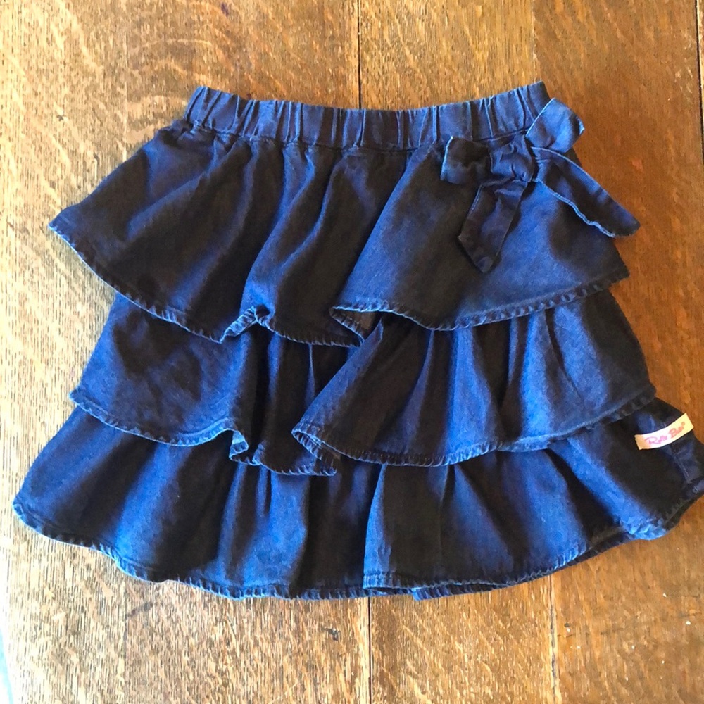 Ruffle Butts Girl’s Denim Skirt